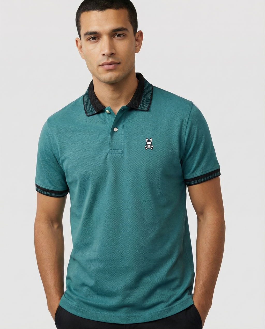 CAMISETA POLO PSYCHO BUNNY - B6K127U1PB