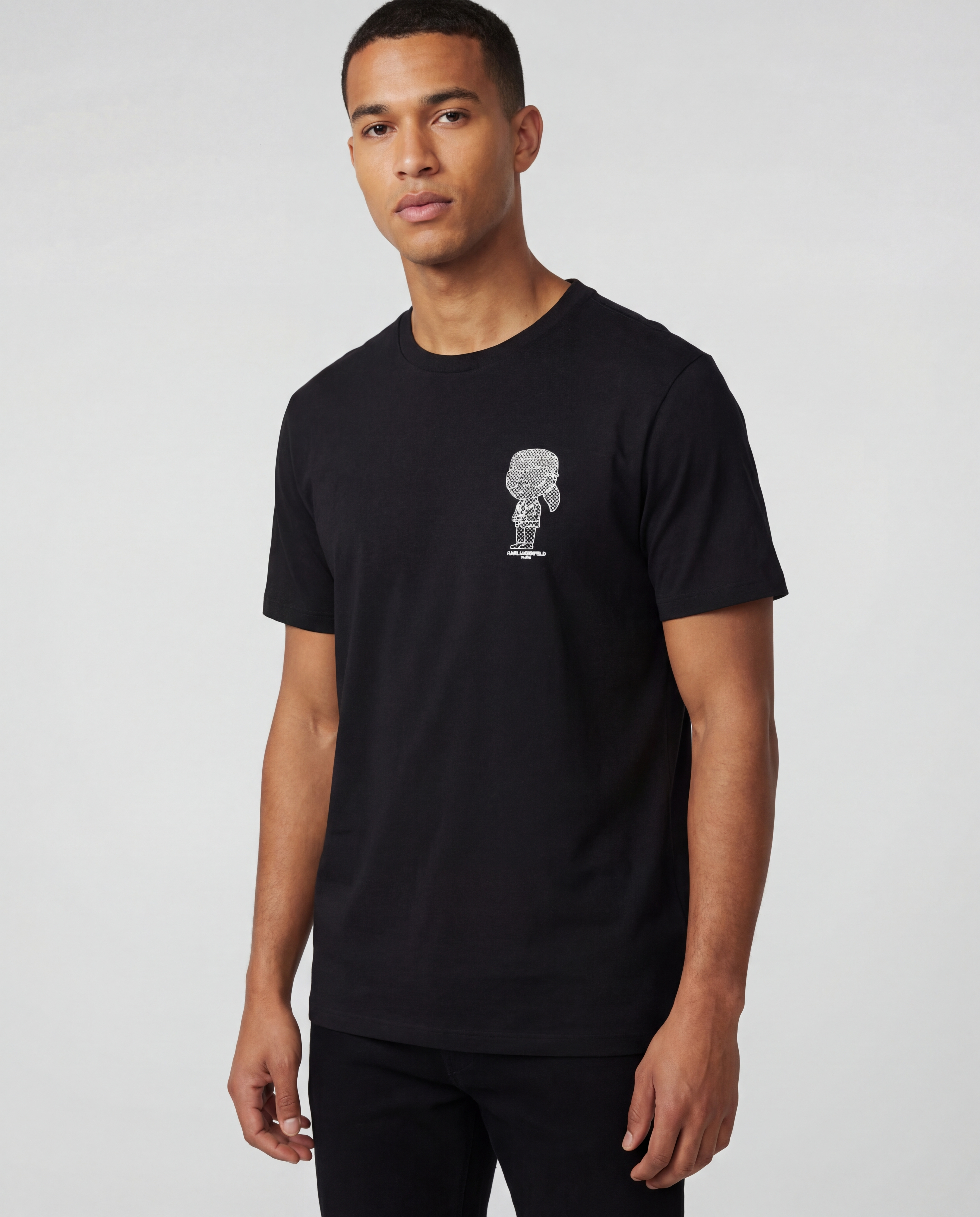 CAMISETA KARL LAGERFELD - LM5G2053-BLK