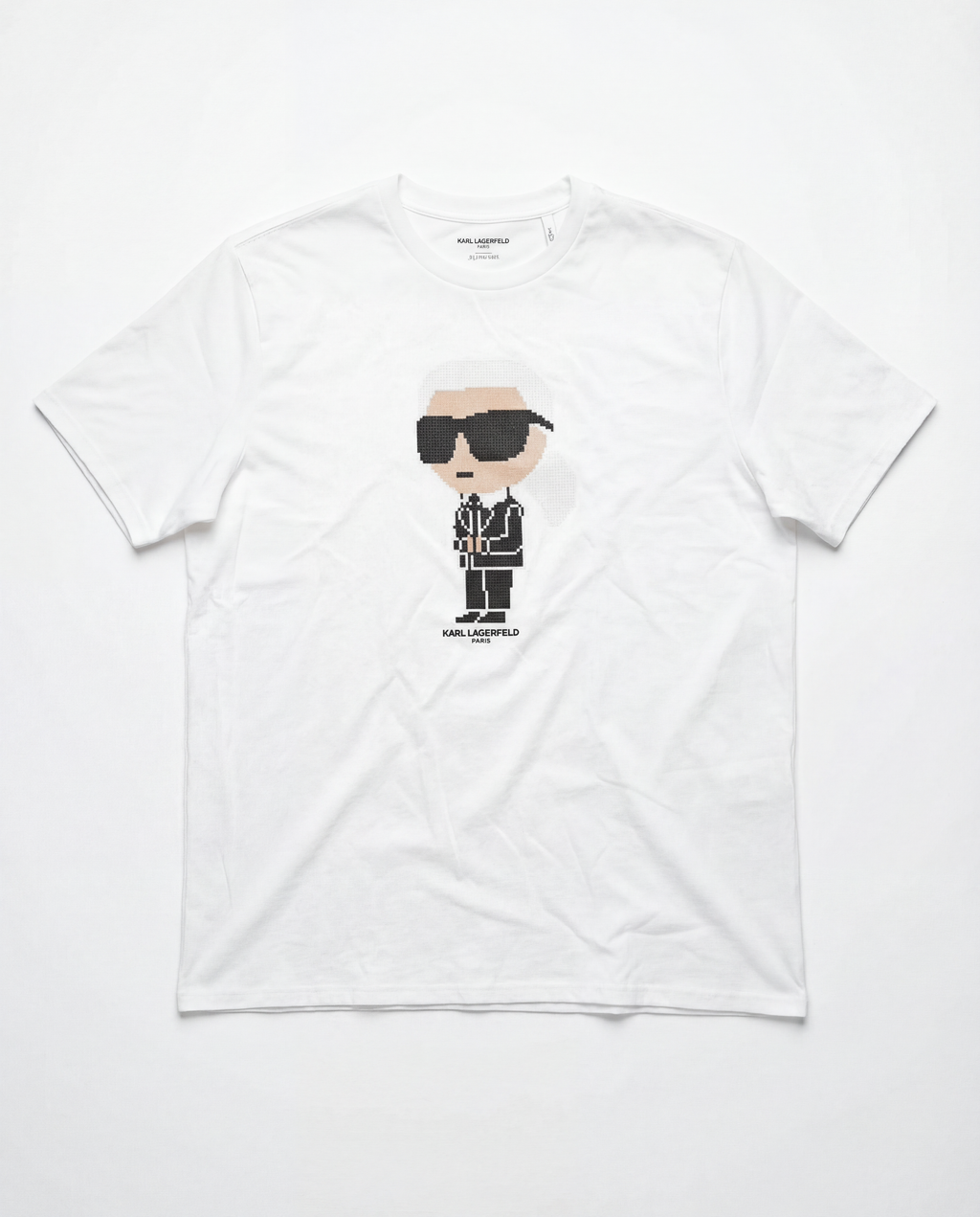 CAMISETA KARL LAGERFELD - LM5FDG016-WHT