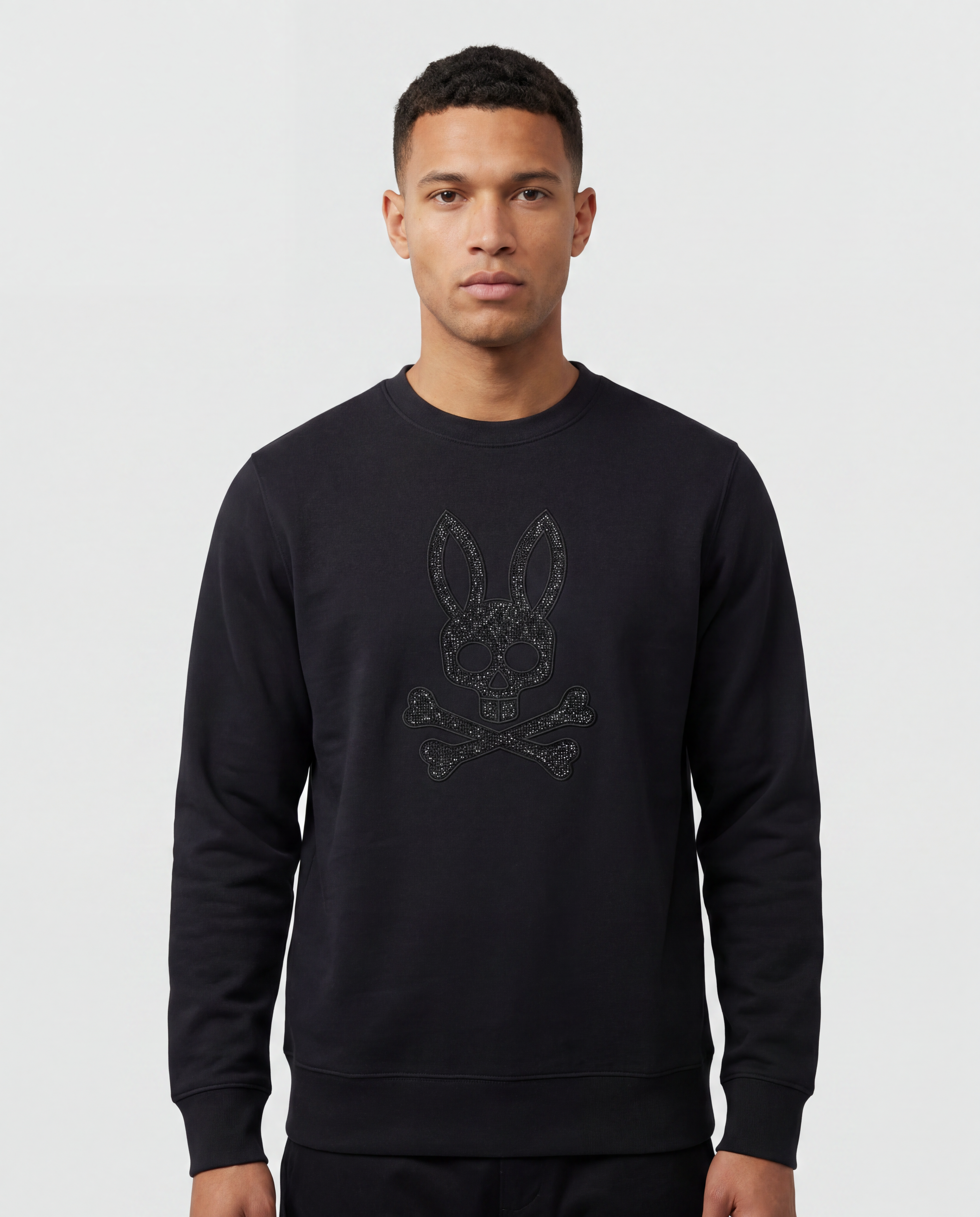 BUZO PSYCHO BUNNY - MT0500088-BLK